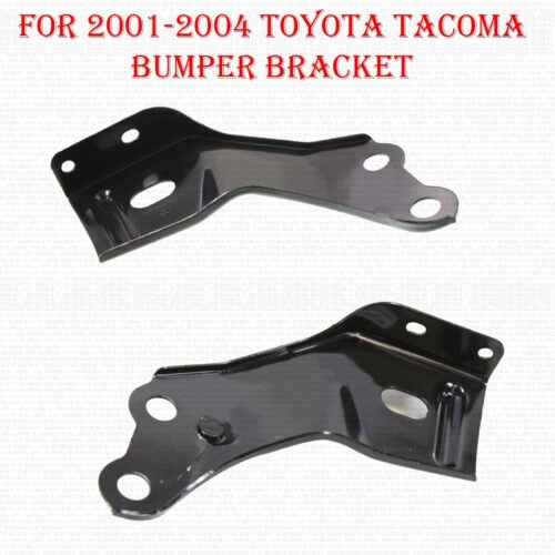 For 2001-2004 Toyota Tacoma Bumper Bracket Set of 2 Front Left & Right Side