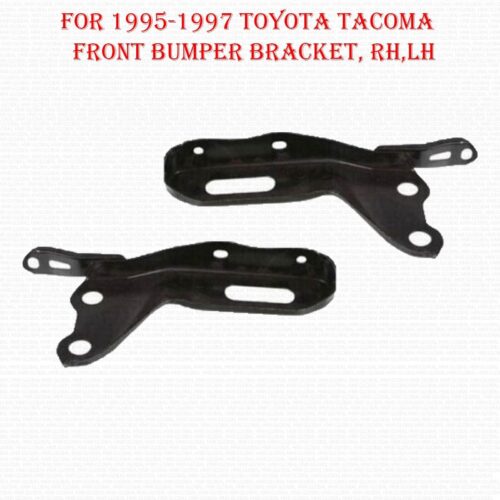 For 1995-1997 Toyota Tacoma Front Bumper Bracket Set Driver and Passenger Side