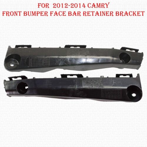 For 2012-14 Camry Front Bumper Face Bar Retainer Bracket Driver & Passenger Side