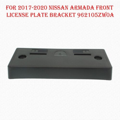 For 2017 2018 2019 2020 Nissan Armada Front License Plate Bracket 962105ZW0A