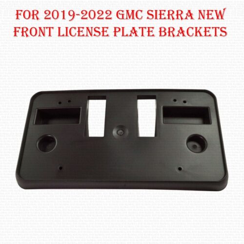 For 2019 2020 2021 2022 GMC Sierra New Front License Plate Brackets 84428907