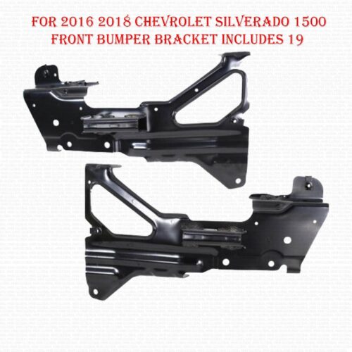 For 2016 2017 2018 Chevrolet Silverado 1500 Front Bumper Bracket Includes 19