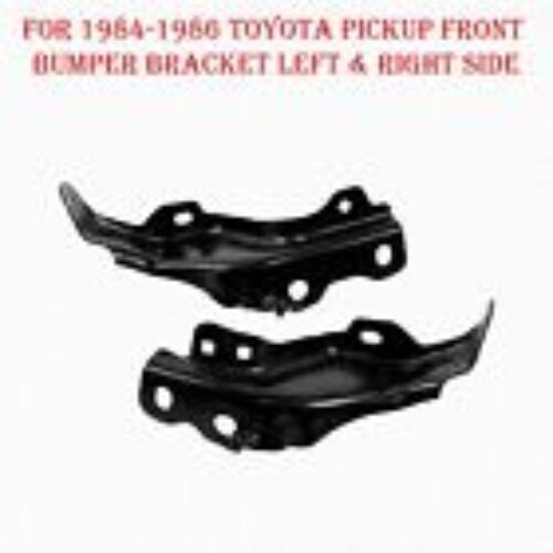 For 1984-1986 Toyota Pickup Front Bumper Bracket Left+ Right Side