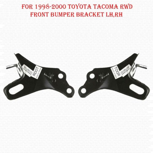 For 1998 1999 2000 Toyota Tacoma RWD Models Front Bumper Bracket Left & Right