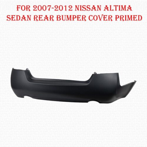 For 2007 2008 2009 2010 2011 2012 Nissan Altima Sedan Rear Bumper Cover Primed