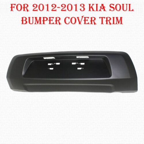 For 2012-2013 Kia Soul Bumper Cover Trim Rear Center Primed 866122K530