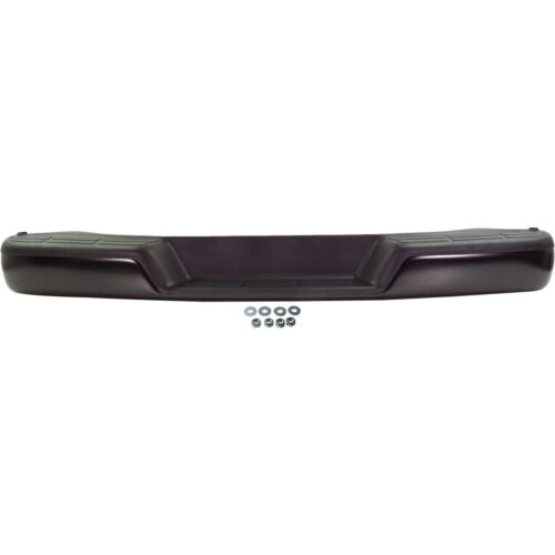 vFor 1996-2023 Chevrolet Express/ GMC Savana Step Bumper Face Bar & Pad, Black