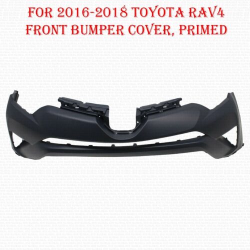 For 2016 2017 2018 Toyota Rav4 Front Bumper Cover, Primed