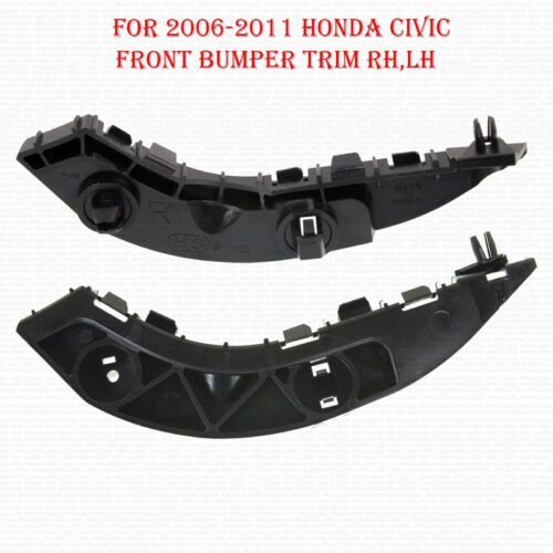 For 2006 2007 2008 2009 2010 2011 Honda Civic Front Bumper Trim RH,LH, Plastic