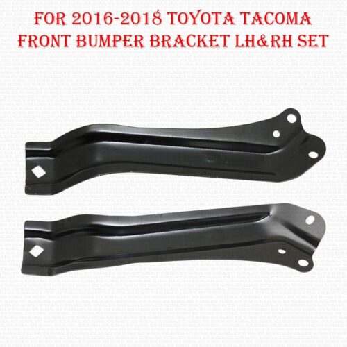 For 2016-2023 Toyota Tacoma Front Bumper Bracket Left and Right Set