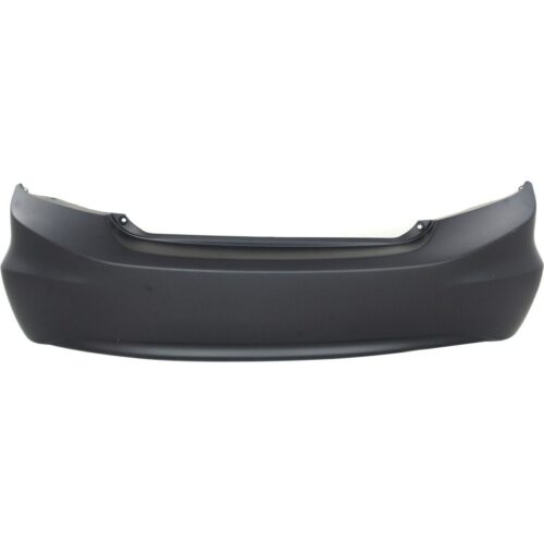 For 2012 Honda Civic Sedan Rear Bumper Cover Primed