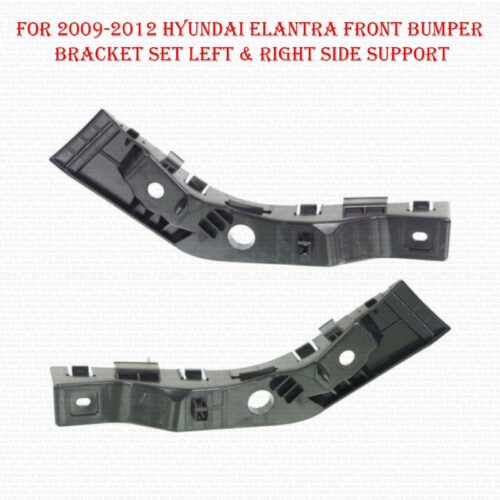 For 2009-2012 Hyundai Elantra Front Bumper Bracket Set Left & Right Side Support