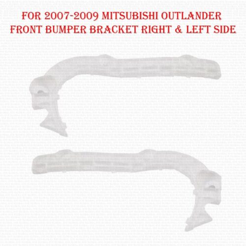 For 2007 2008 2009 Mitsubishi Outlander Front Bumper Bracket Right & Left Side