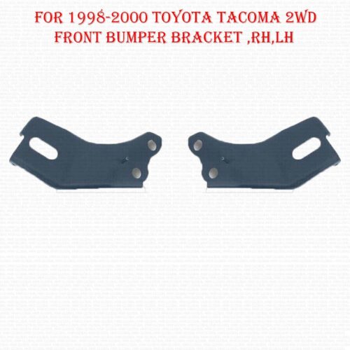 For 1998 1999 2000 Toyota Tacoma 2WD Front Bumper Bracket Right & LEFT, Steel