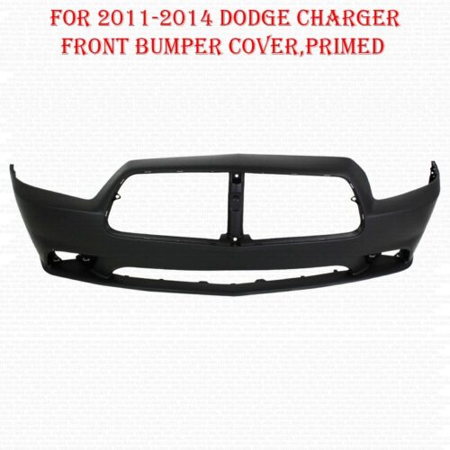 For 2011 2012 2013 2014 Dodge Charger Front Bumper Cover, Primed 68092596AA