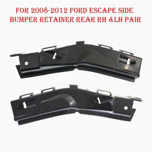 For 2008 2009 2010 2011 2012 Ford Escape Side Bumper Retainer Rear RH &LH Pair