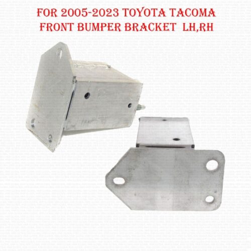 For 2005-2023 Toyota Tacoma Front Bumper Bracket Left & Right Side, Aluminum