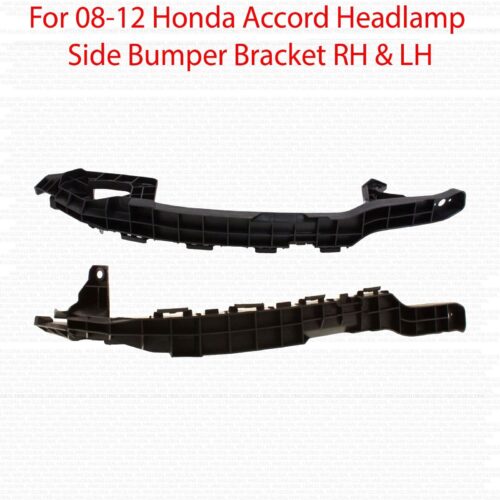 For 08-12 Honda Accord Sedan Headlamp Side Retainer Front Bumper Bracket RH & LH