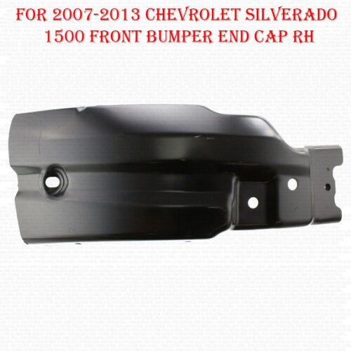 or 2007-2013 Chevrolet Silverado 1500 Front Bumper End Cap Right Side