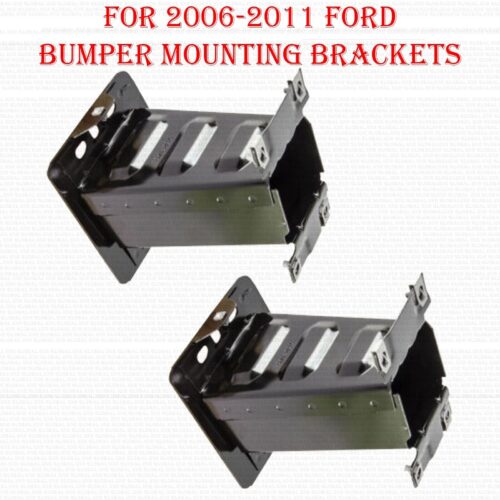 For 2006-2011 Ford Crown Victoria Town Car Marquis Pair Bumper Mounting Brackets