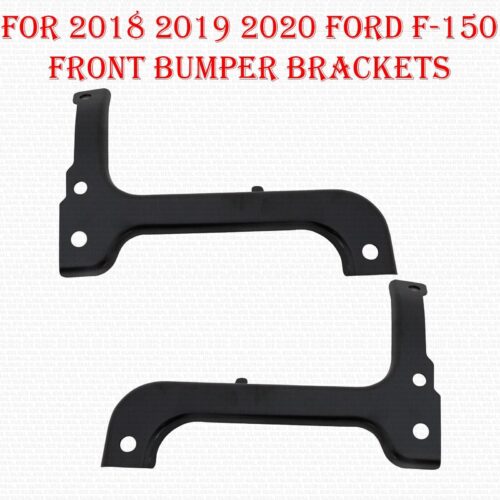 For 2018 2019 2020 Ford F-150 Front Bumper Brackets Left & Right Side Outer