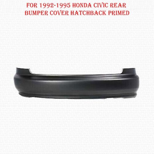 For 1992-1995 Honda Civic Rear Bumper Cover Hatchback Primed 71501SR0A00ZZ